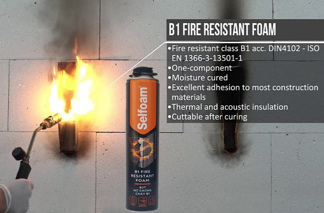 Foam Chống Cháy B1 Có Đáp Ứng Yêu Cầu Nghiệm Thu PCCC Không?