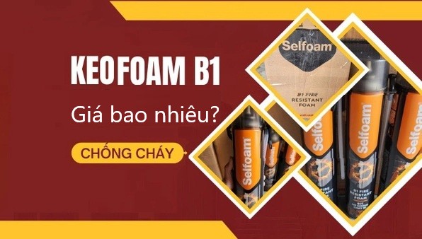 Keo Selfoam B1 Giá Bao Nhiêu? Cập Nhật Bảng Giá Mới Nhất Cho Nhà Thầu