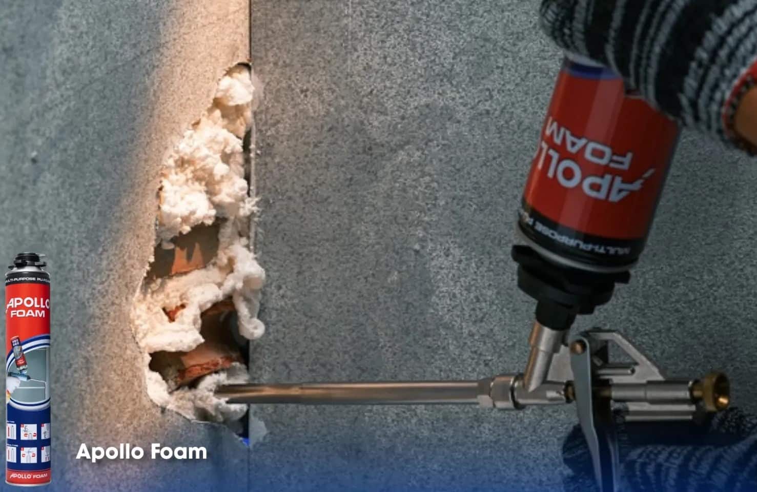 Bơm keo bọt nở apollo foam