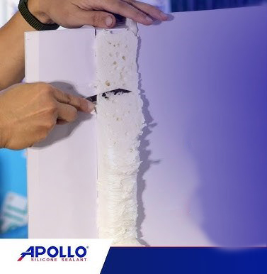 Cắt bỏ keo Apollo foam thừa