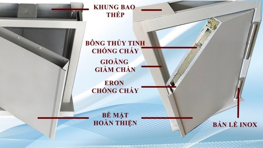 cấu tạo cửa chống cháy