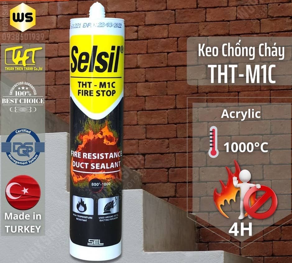 Keo silicone chống cháy