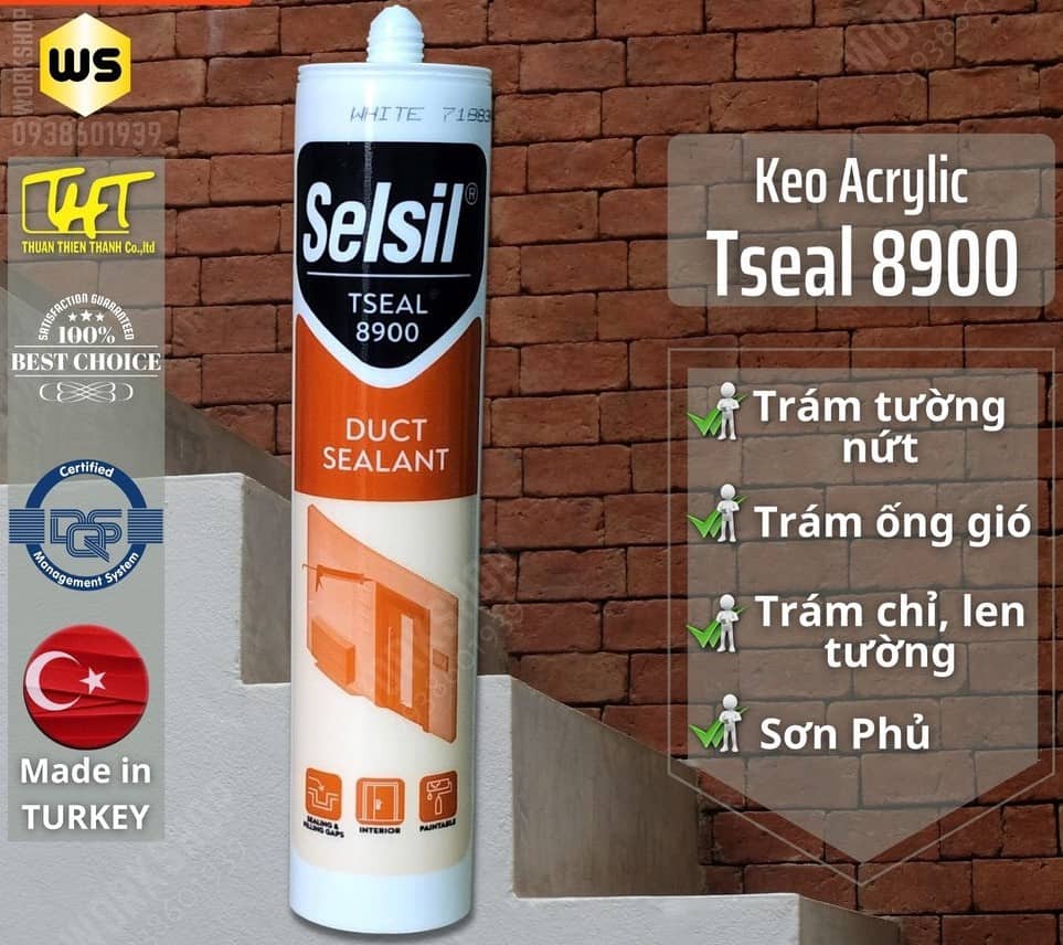 keo silicone đa năng Selsil TSEAL 8900 300ml