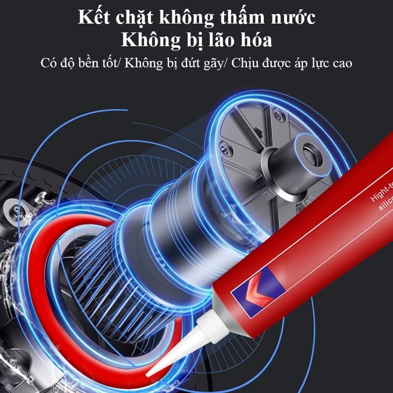 Silicone chịu nhiệt dán động cơ máy bay