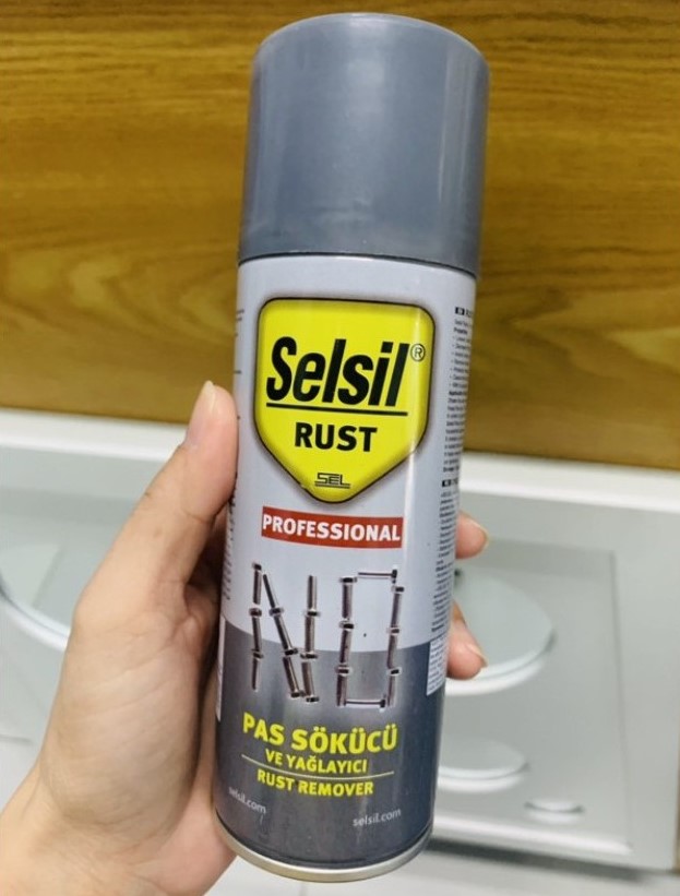 chất tẩy rửa han ri Selsi Rust