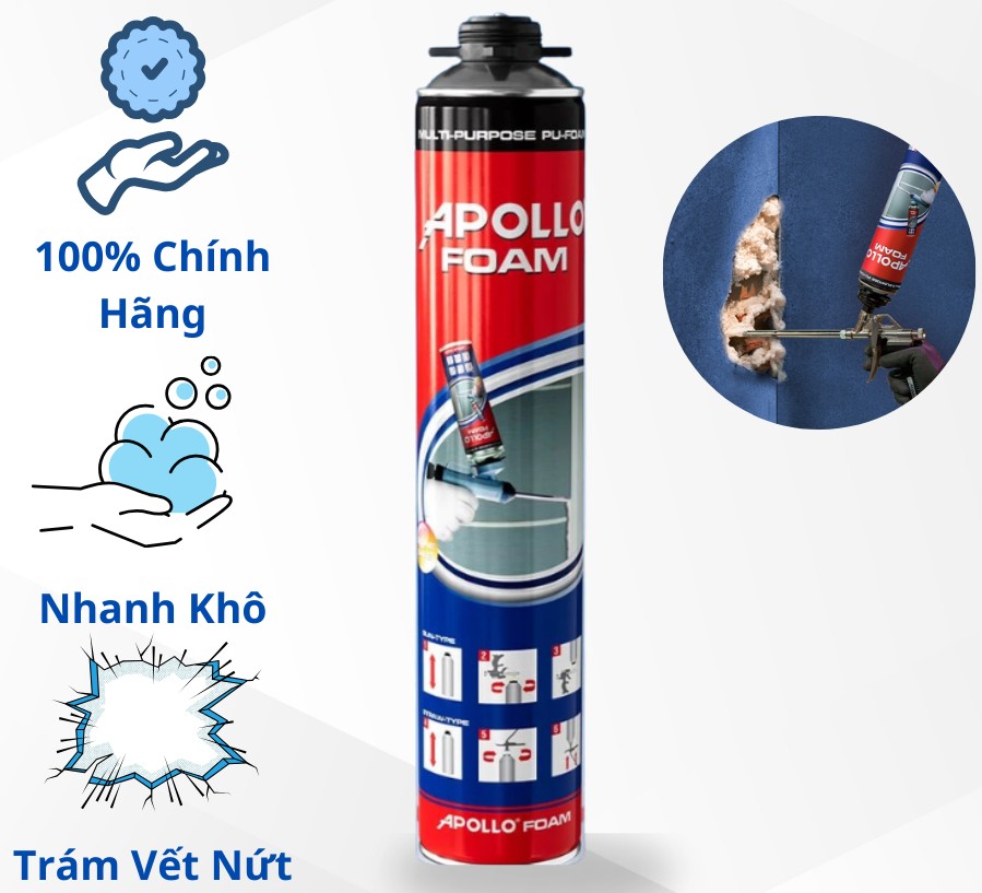 5 tiêu chí chọn nhà cung cấp keo foam apollo uy tín