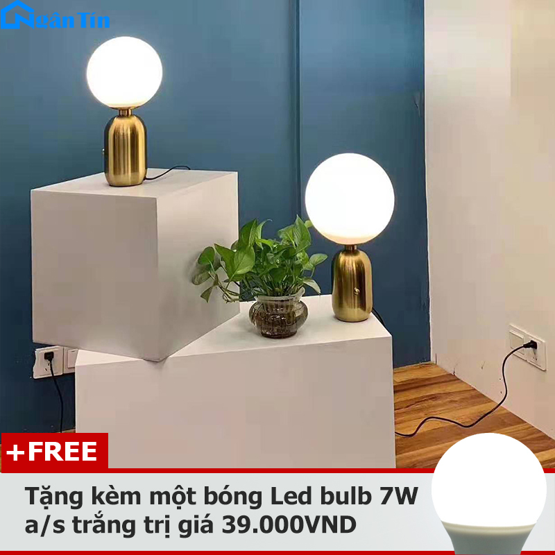 đèn LED để bàn cho phòng ngủ sang trọng