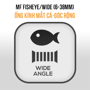 Lens MF Prime FIX Wide (Fisheye 6mm - 38mm)