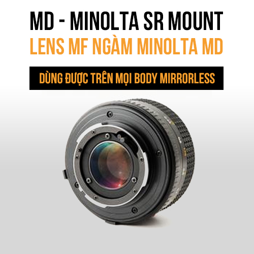Ngàm Minolta SR - MD mount MF