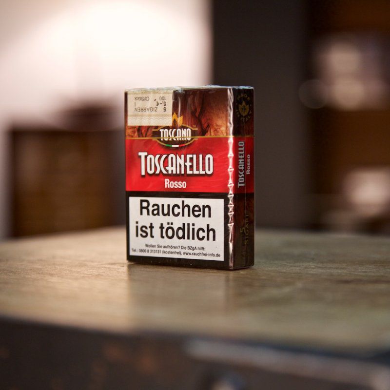 Top 3 xì gà mini Toscano Toscanello Rosso nội địa Đức đáng mua nhất