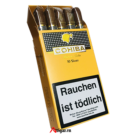 CIGAR COHIBA SHORT 10 (1 cây 10 gói)