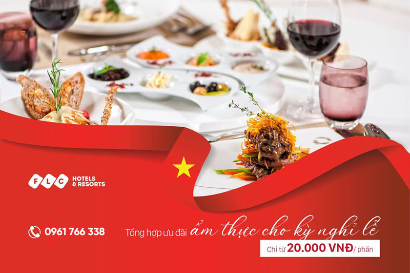 ƯU ĐÃI ẨM THỰC FLC - CHỈ TỪ 20K/PHẦN
