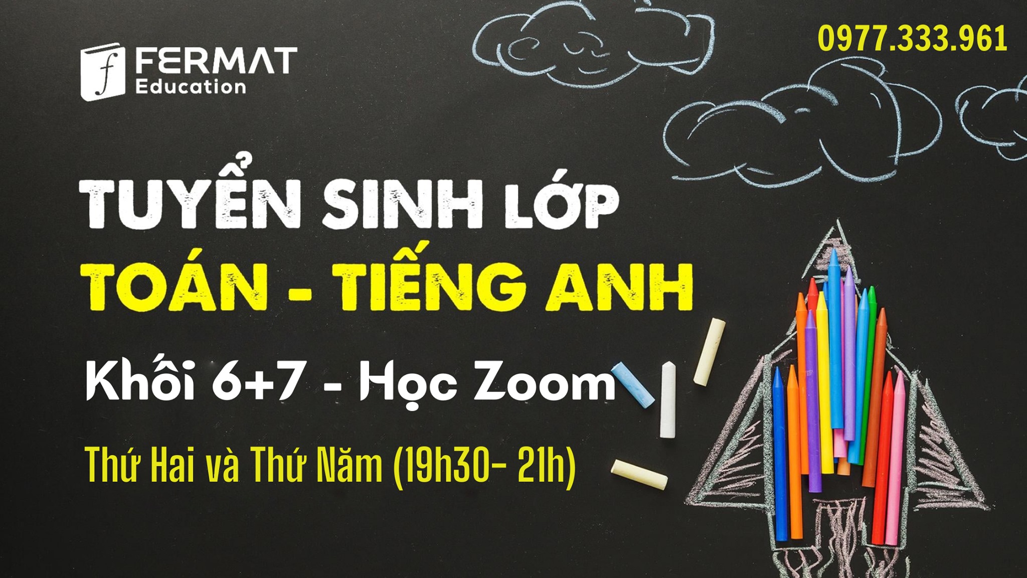 TUYỂN SINH LỚP TOÁN - TIẾNG ANH OLYMPIC  KHỐI 6+7