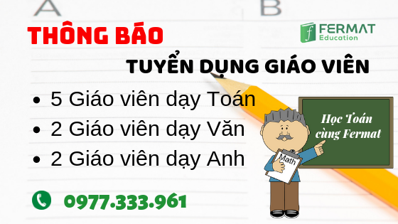 THÔNG BÁO TUYỂN DỤNG GIÁO VIÊN