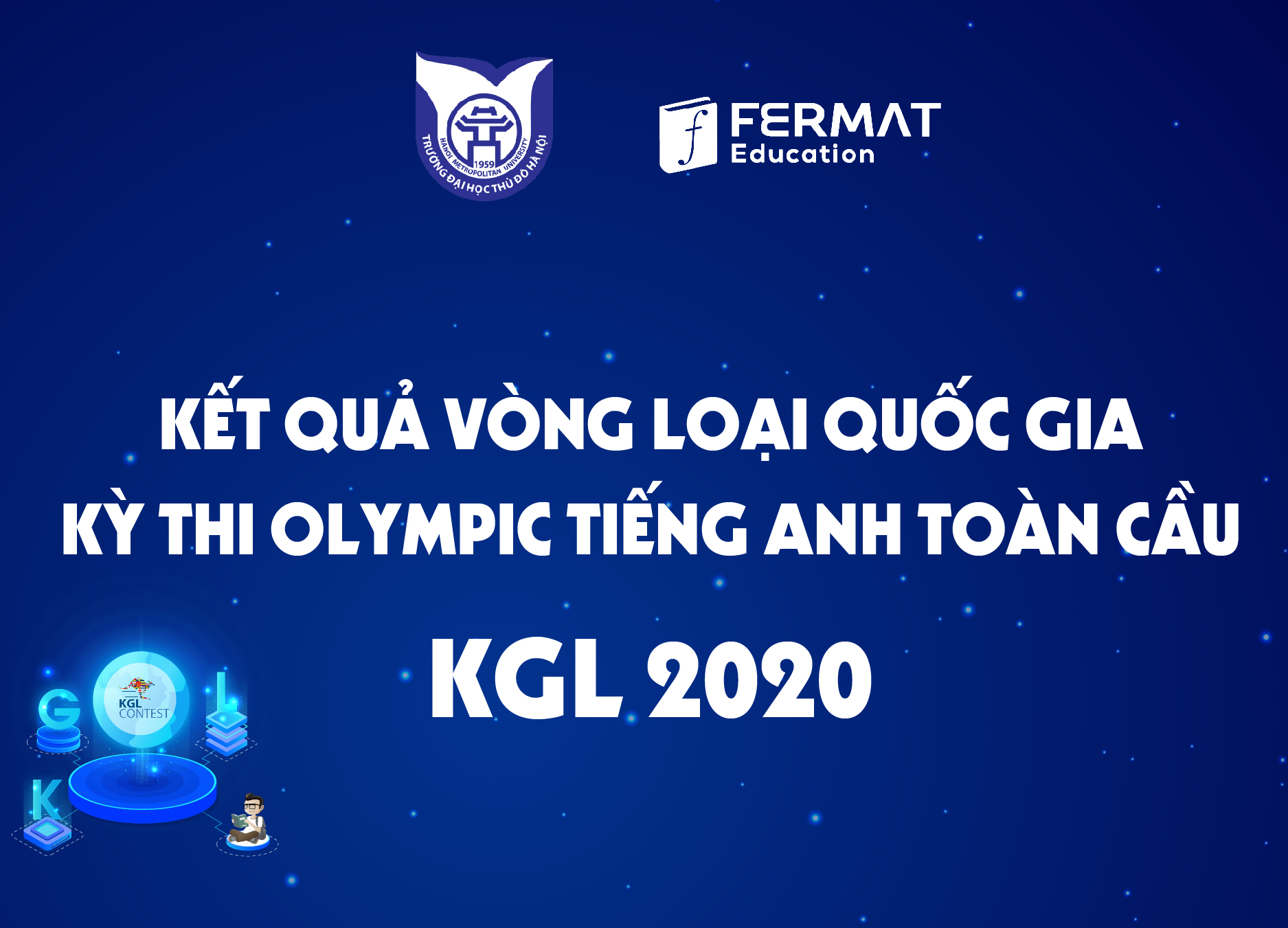 Học sinh Việt Nam đạt thành tích cao trong kỳ thi Olympic Tiếng Anh toàn cầu KGL Contest 2020.