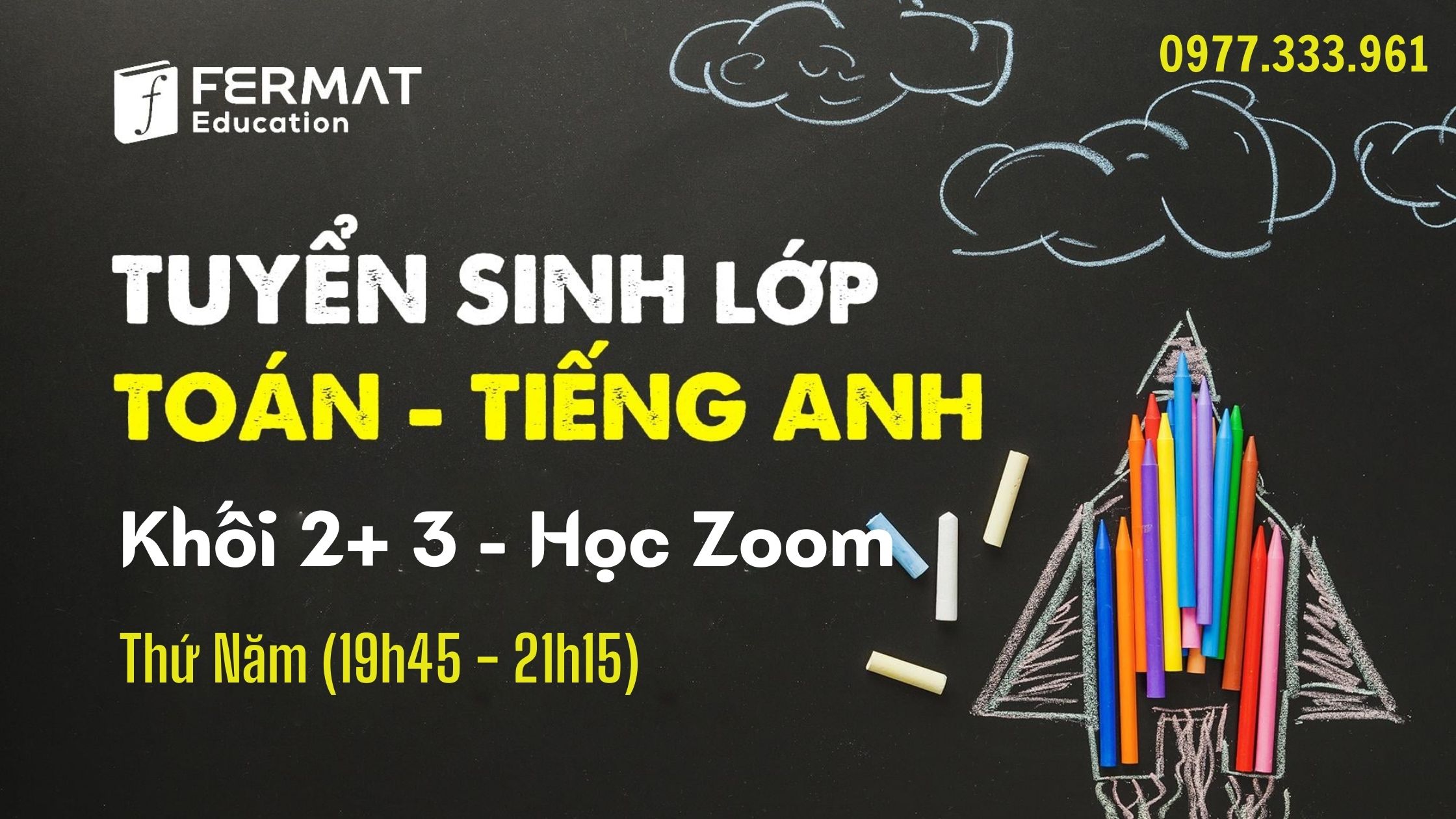 TUYỂN SINH LỚP TOÁN - TIẾNG ANH OLYMPIC KHỐI 2+3