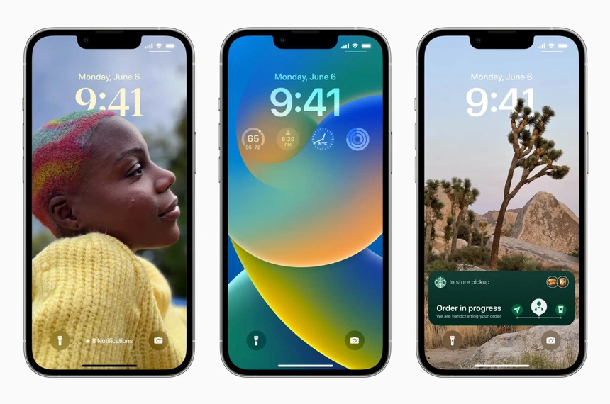 Apple ra mắt iOS 16, thay đổi iPhone từ màn hình khoá