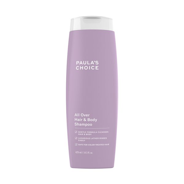 Dầu gội và tắm cao cấp 2 trong 1 Paula's Choice All Over Hair and Body Shampoo 429ml