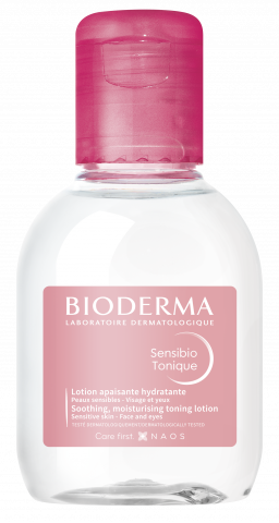 Dung dịch cân bằng dưỡng ẩm và làm dịu da Bioderma Sensibio Tonique