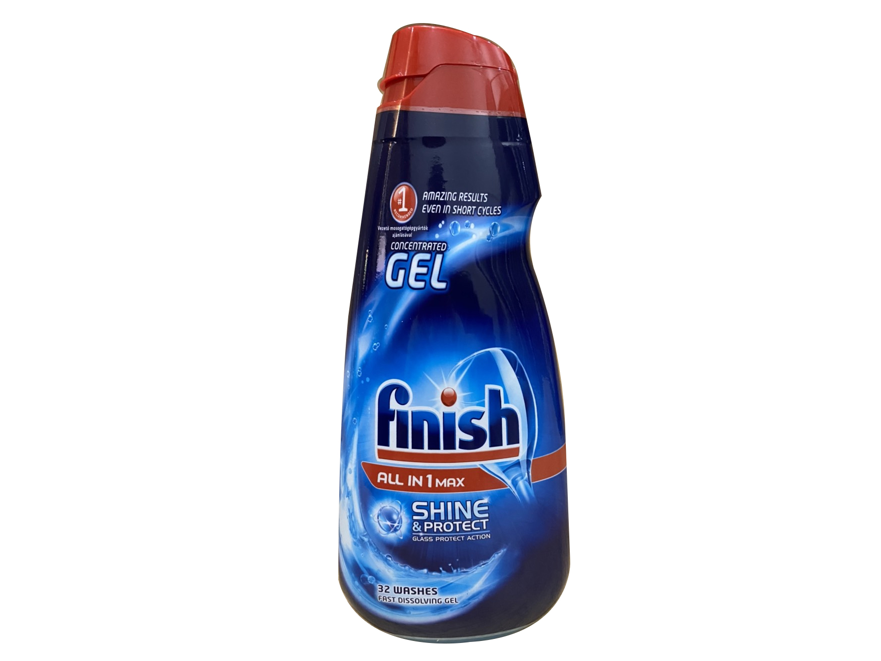 Gel rửa chén bát Finish All-In-1 Shine&Protect 650ml