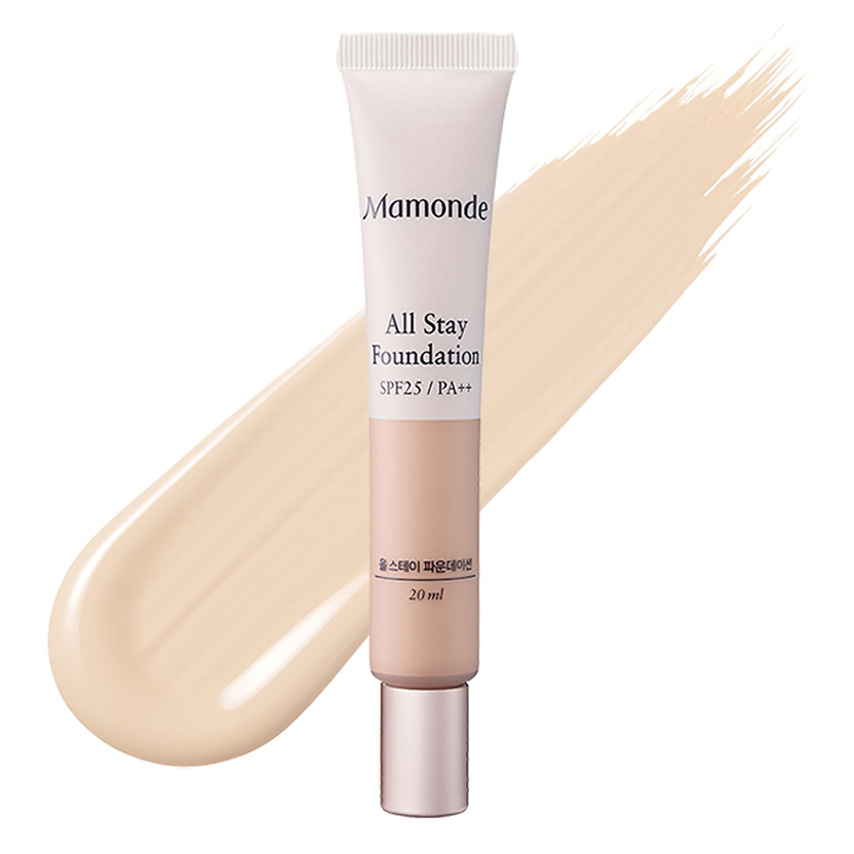 Kem nền che khuyết điểm lâu trôi Mamonde All Stay Foundation SPF 25 PA ++ 20ml