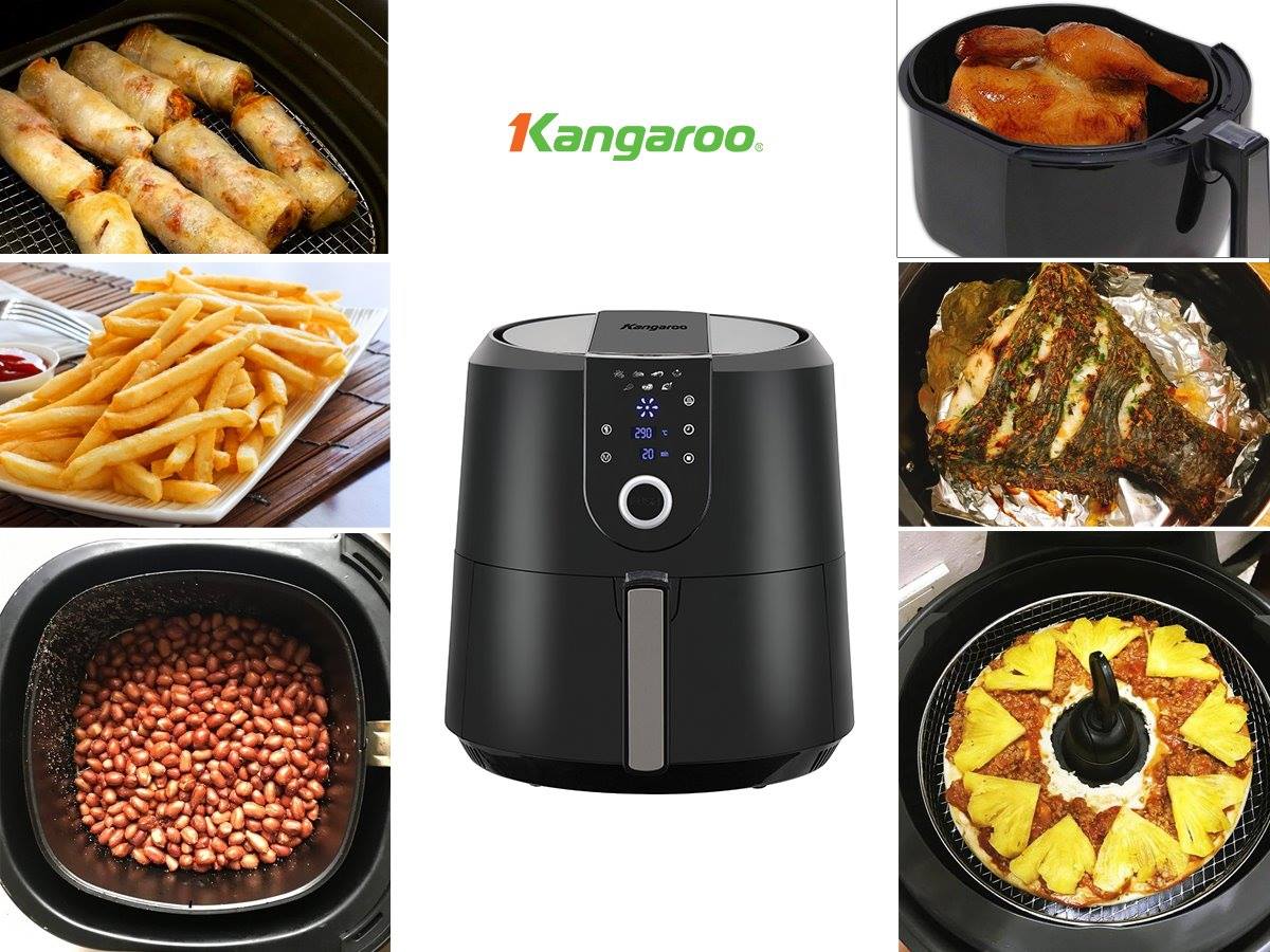 Nồi chiên không dầu Kangaroo KG55AF1A 5.2 lít