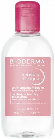 Dung dịch cân bằng dưỡng ẩm và làm dịu da Bioderma Sensibio Tonique