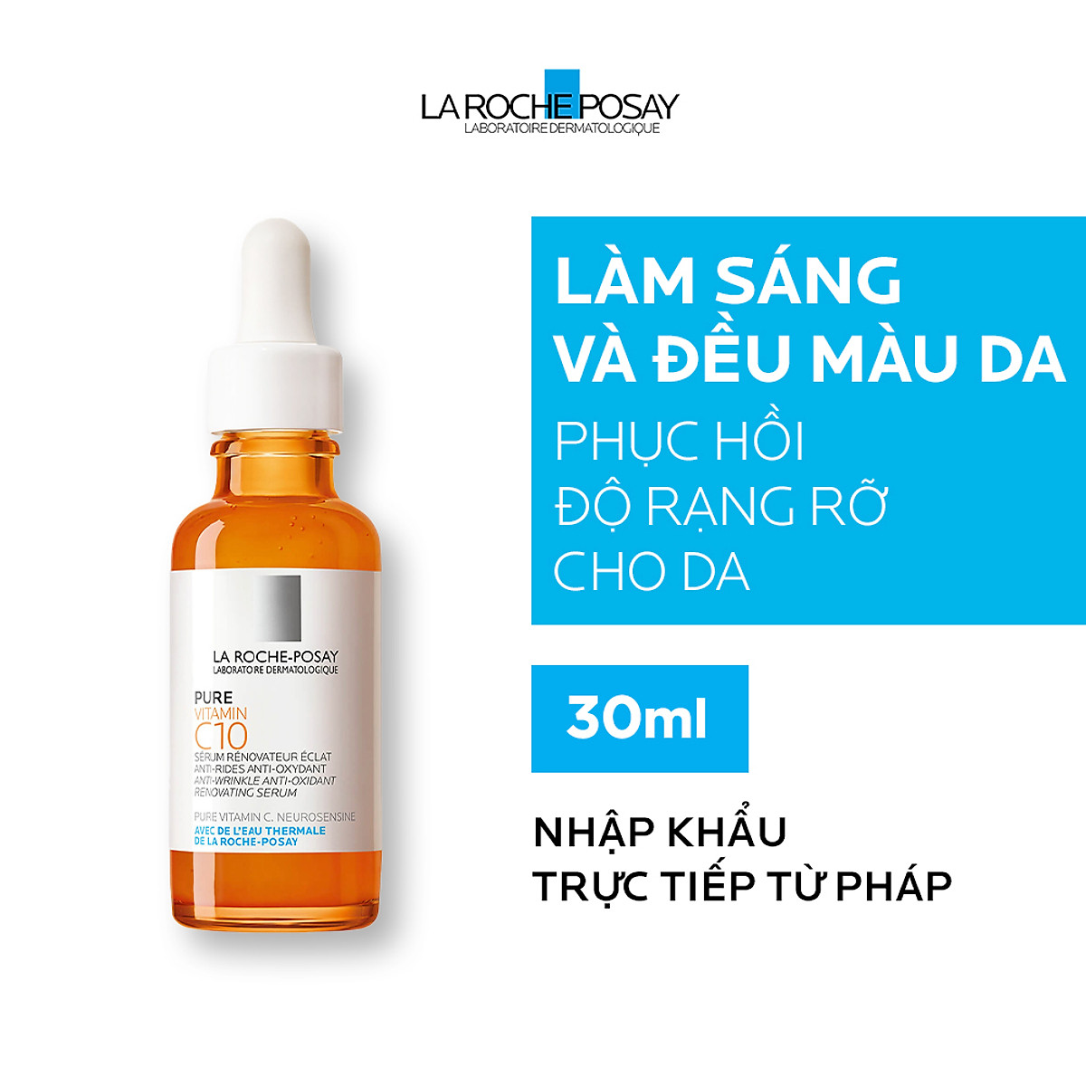 Dưỡng chất giúp cải thiện và làm sáng da La Roche-Posay Pure Vitamin C10 30ml