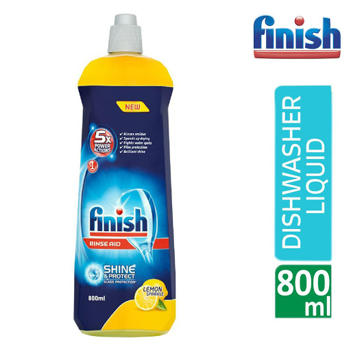 Nước bóng Finish 800ml lemon