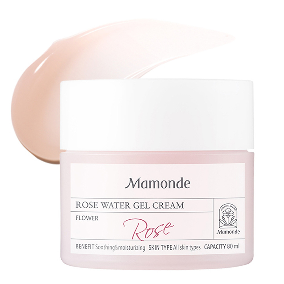 Kem dưỡng ẩm dịu da dạng gel hoa hồng Mamonde Rose Water Gel Cream 80ml