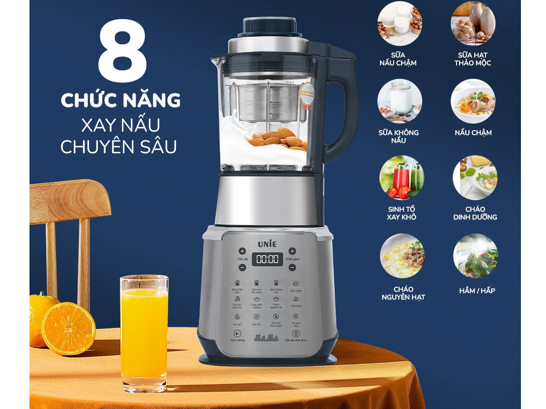 Máy làm sữa hạt Unie V9S
