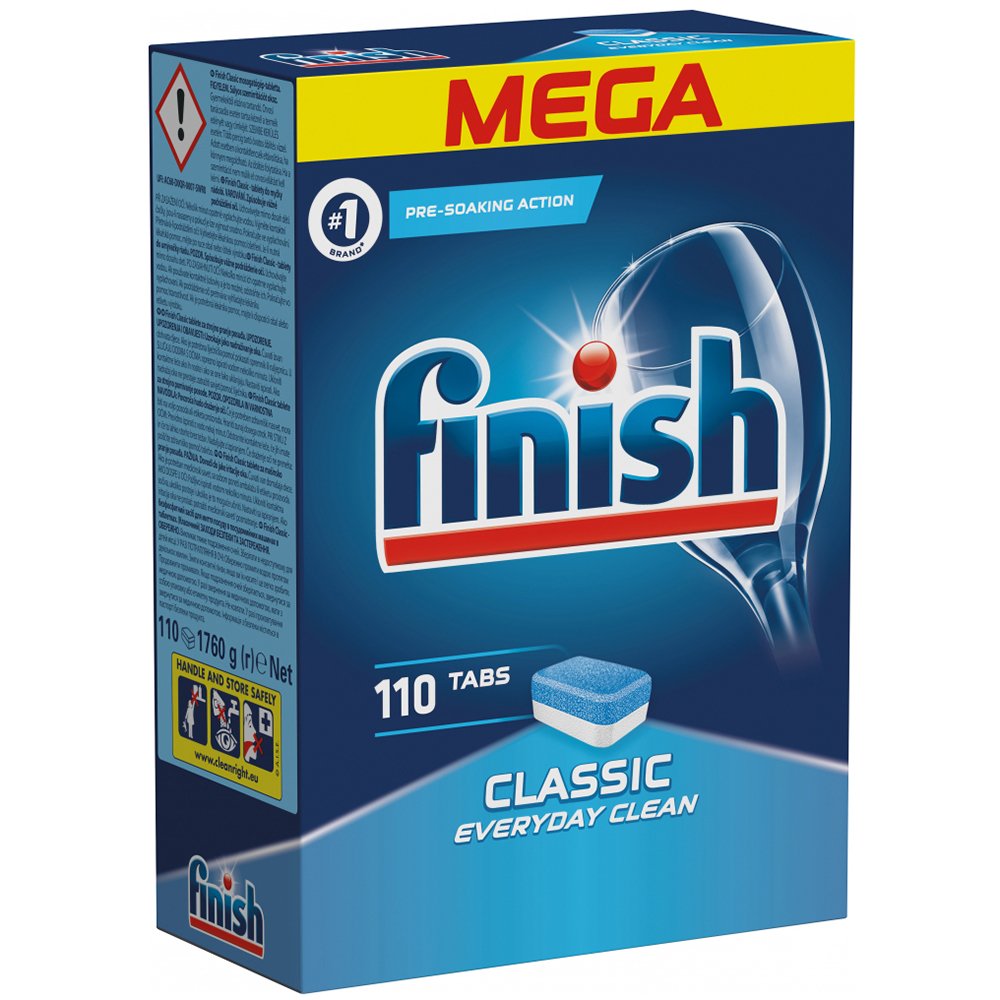 Viên rửa chén bát Finish Classic 110 viên