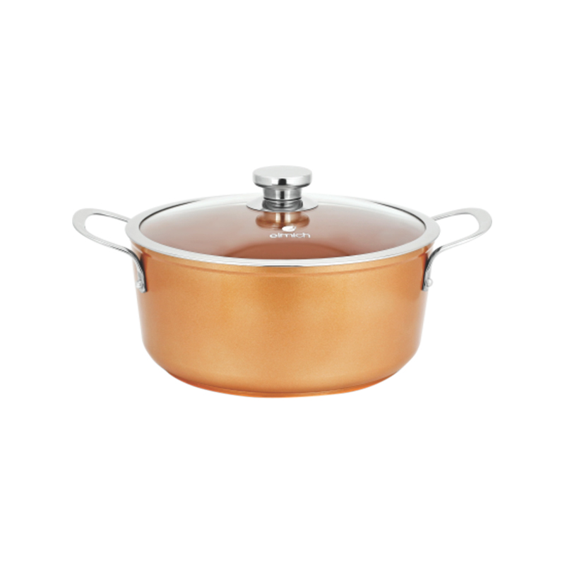 Nồi phủ sứ cao cấp Full induction Elmich Royal Premium EL 1181 Size 26cm dùng cho bếp từ