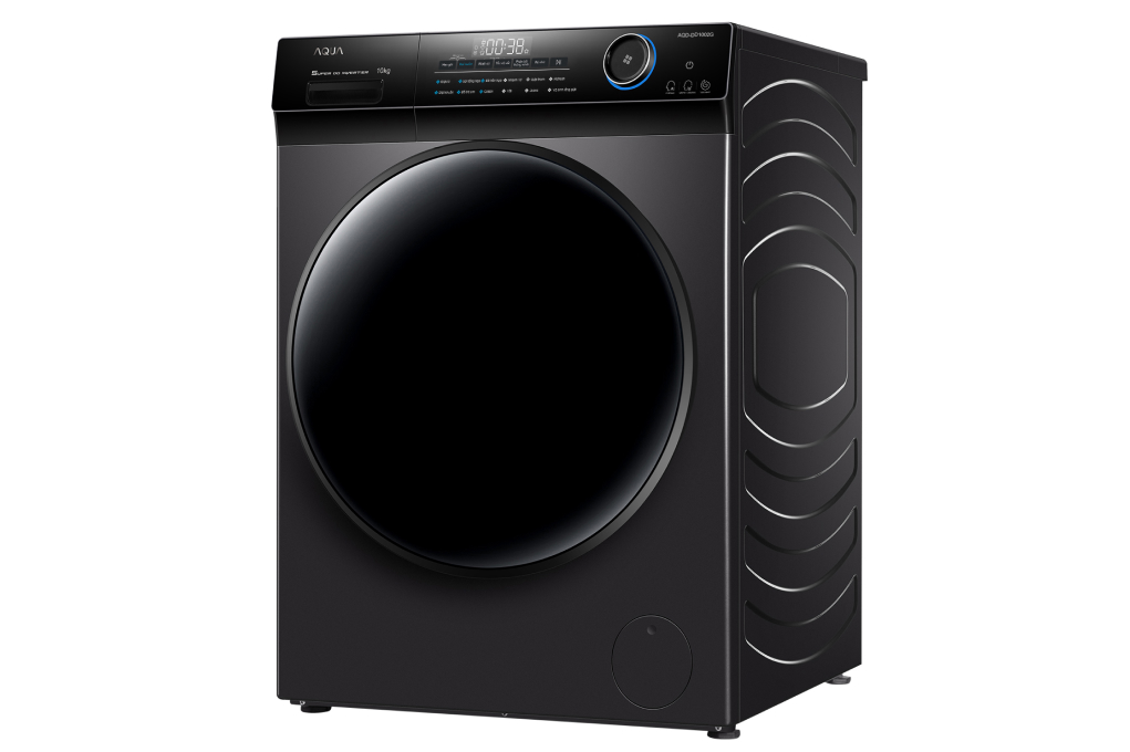 Máy giặt quần áo Aqua Inverter 10 Kg AQD-DD1002G.BK