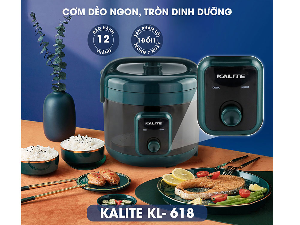 Nồi cơm điện Kalite KL-618