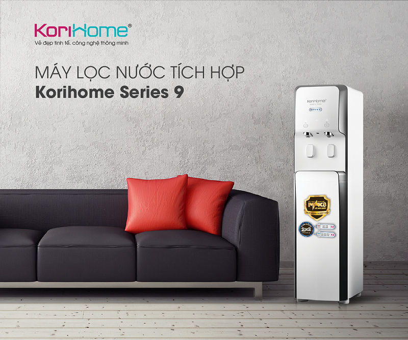 Máy lọc nước tích hợp nóng lạnh Korihome WPK-938