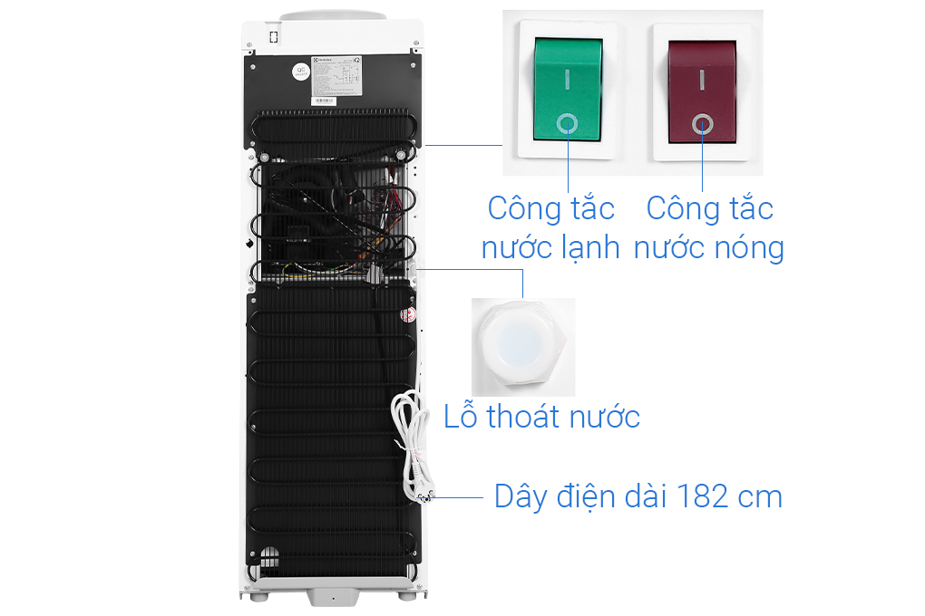 Cây nước nóng lạnh Electrolux EQALF01TXWV