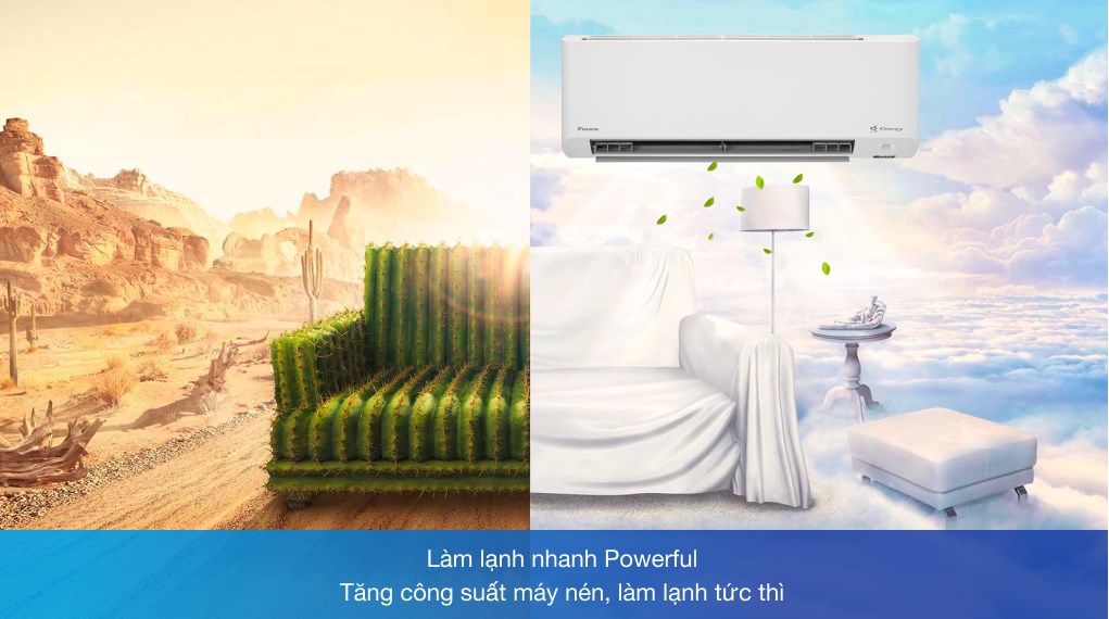 Điều hòa 1 chiều Inverter Daikin 18.000BTU FTKY50WVMV