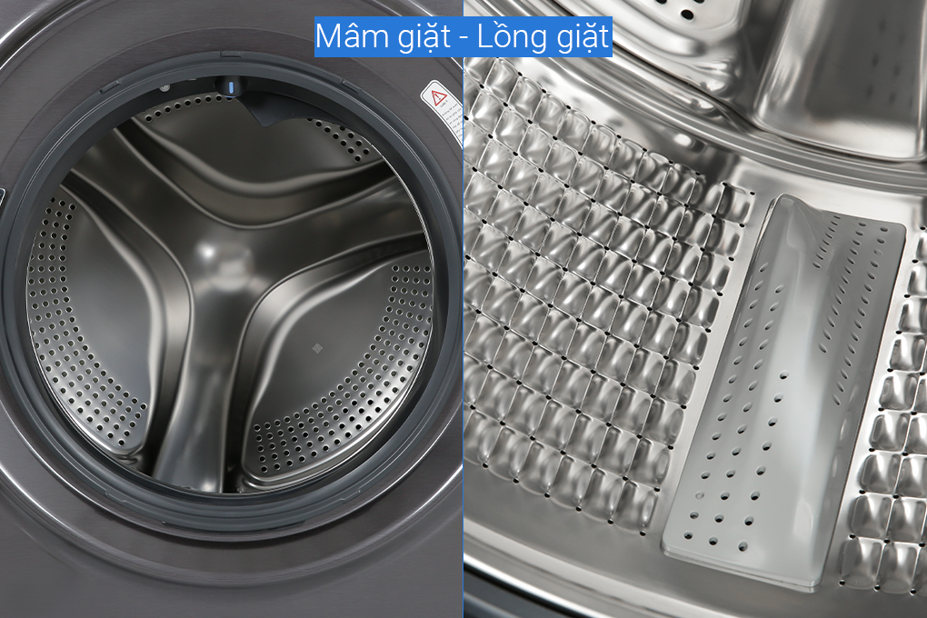 Máy giặt có sấy Aqua Inverter Giặt 15 Kg - Sấy 10 Kg AQD-DH1500G PP