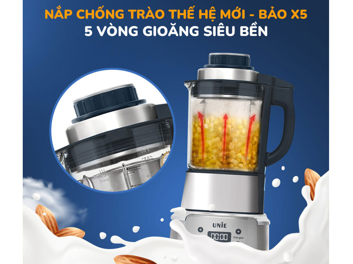 Máy làm sữa hạt Unie V9S
