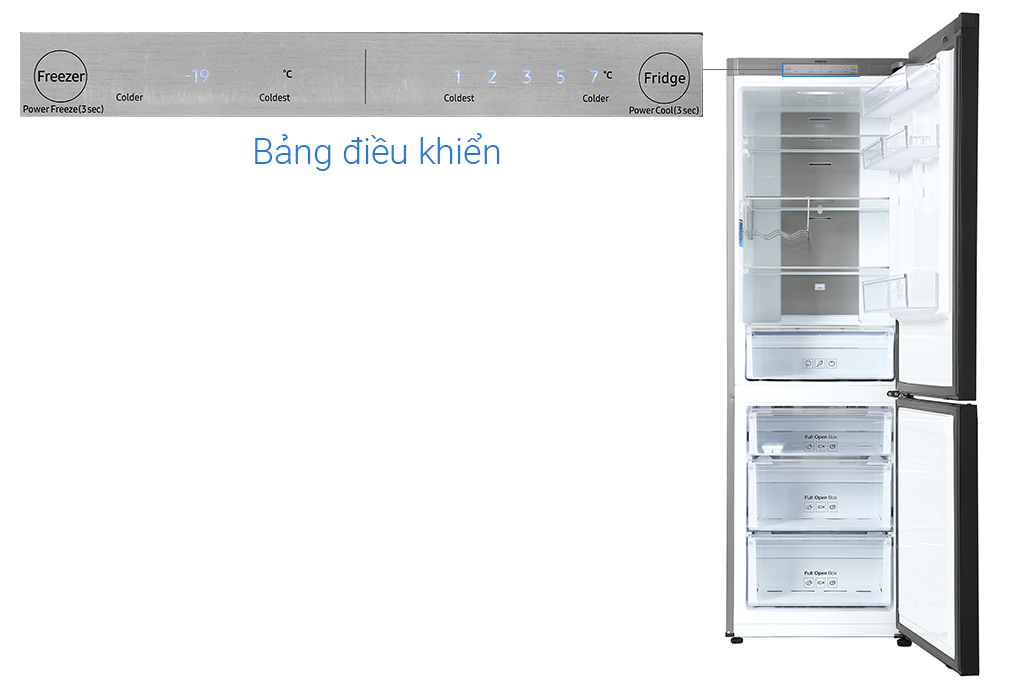 Tủ lạnh Samsung Inverter 339 lít RB33T307055/SV