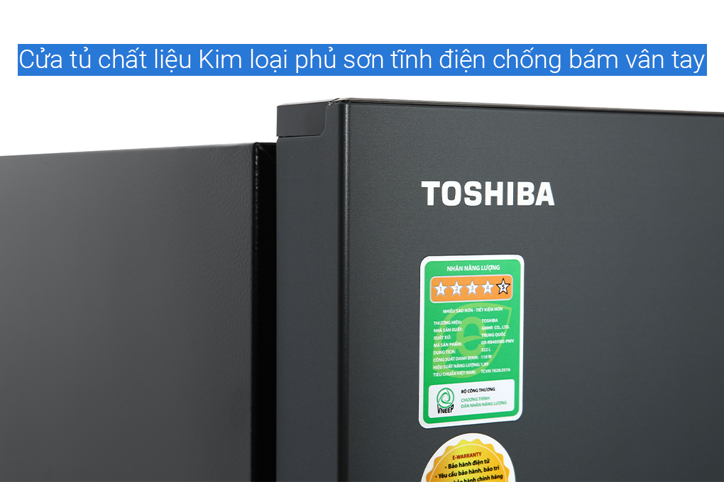 Tủ lạnh Toshiba Inverter 322 lít GR-RB405WE-PMV(MG)