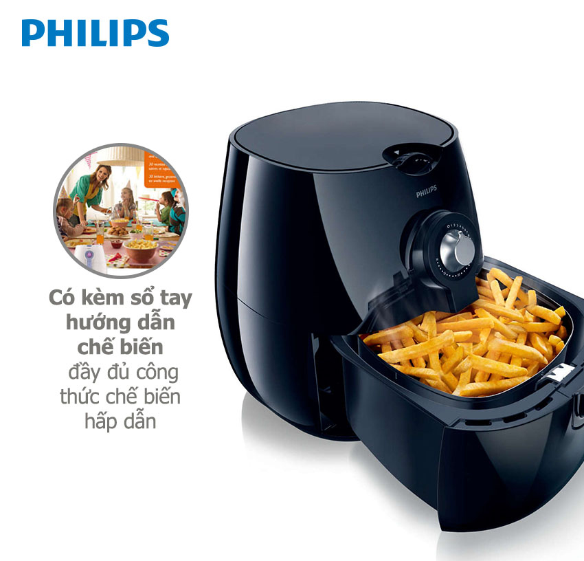 Nồi chiên không dầu Philips 2.2 Lít HD9220/20