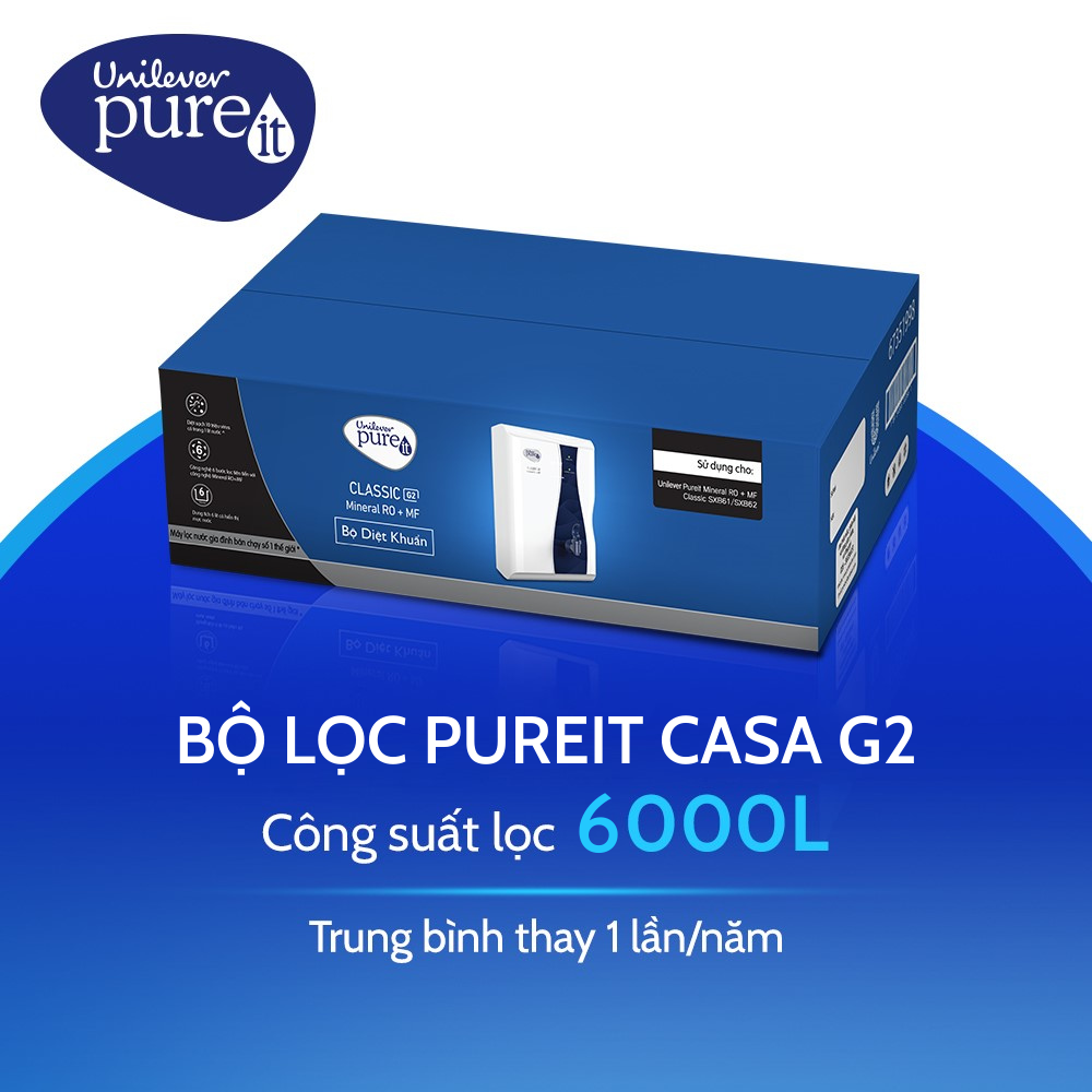 Bộ lọc máy lọc nước Pureit Casa G2