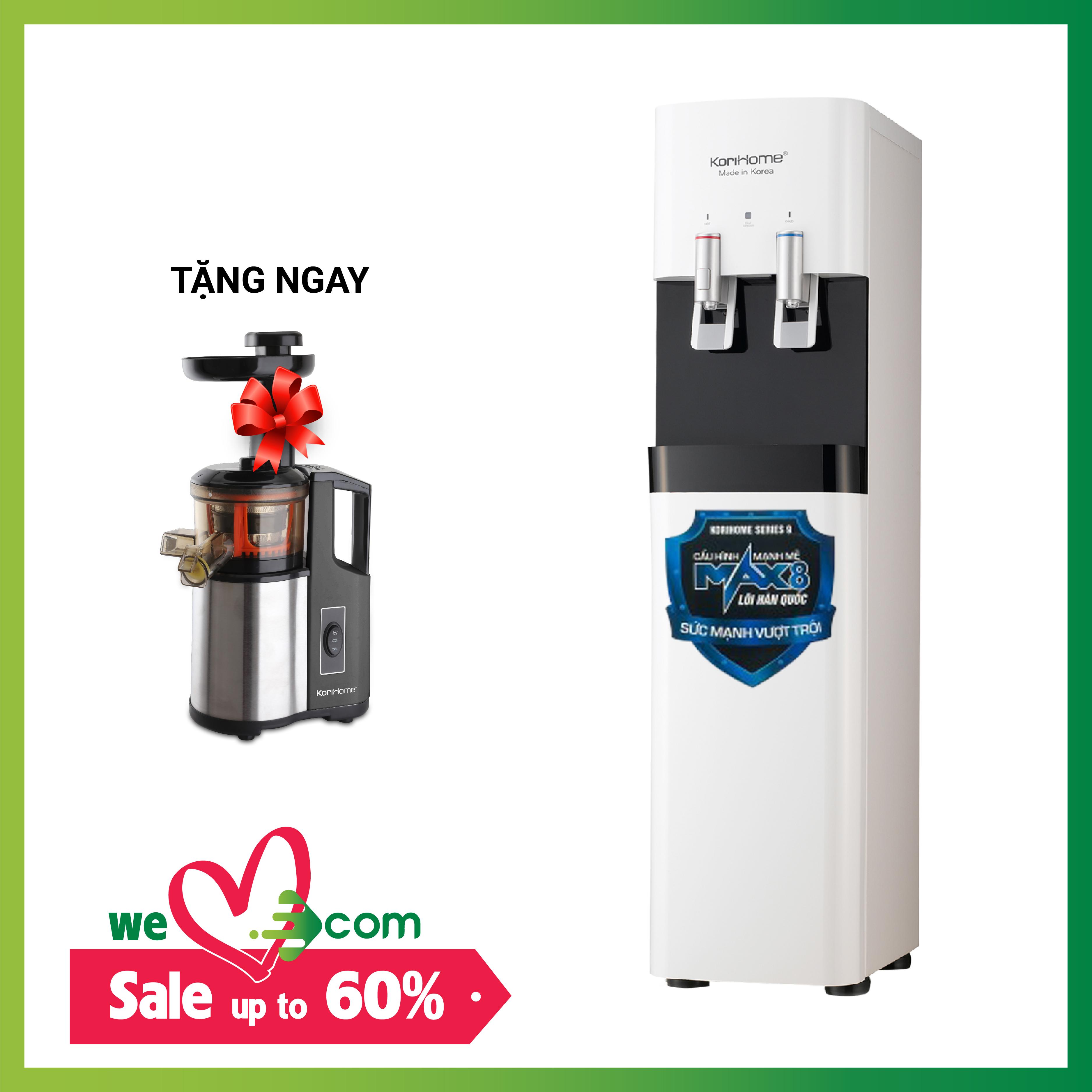 Máy lọc nước tích hợp nóng lạnh Korihome WPK-818-S