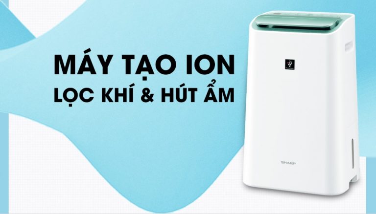 Máy lọc không khí và hút ẩm Sharp DW-E16FA-W (38m2)