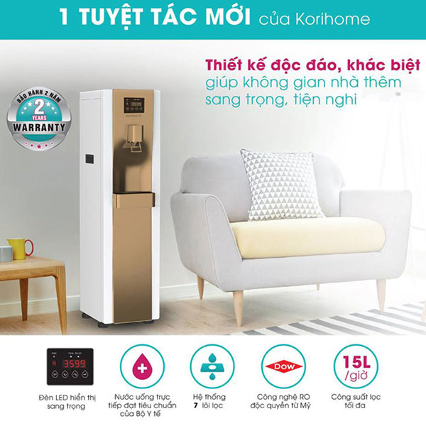 Máy lọc nước Korihome WPK-888-IHA