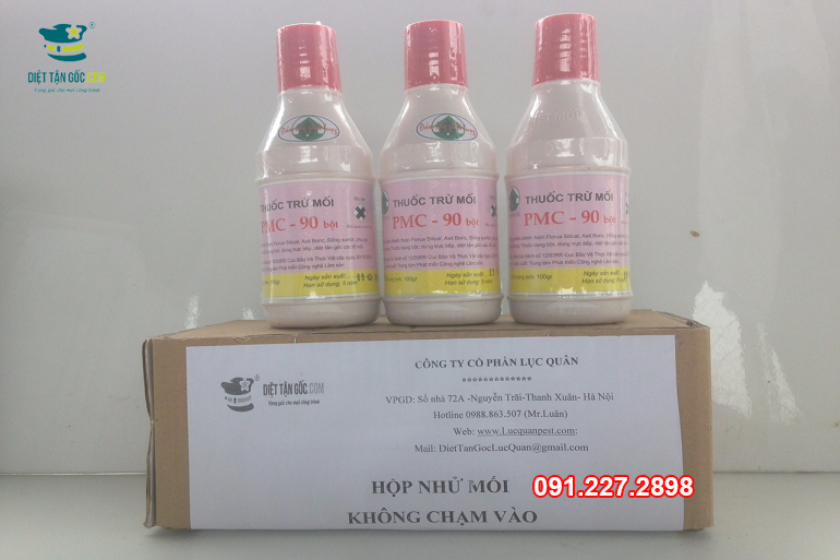 Sử dụng hộp nhử mối