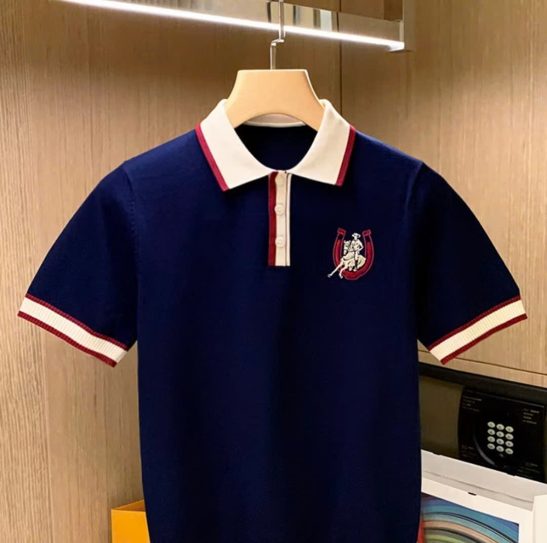 Áo Polo Dệt Kim Nam Mùa Hè Là Sự Lựa Chọn Hoàn Hảo Cho Phong Cách Và Sự Thoải Mái