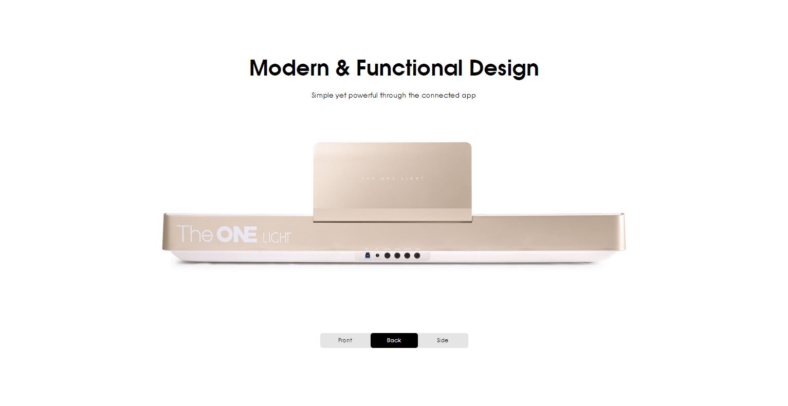 Đàn piano điện thông minh The ONE Light Keyboard